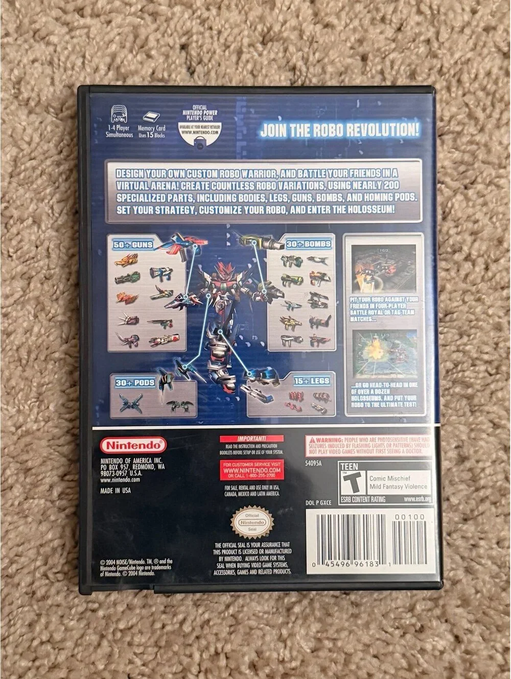 Custom Robo for Nintendo GameCube